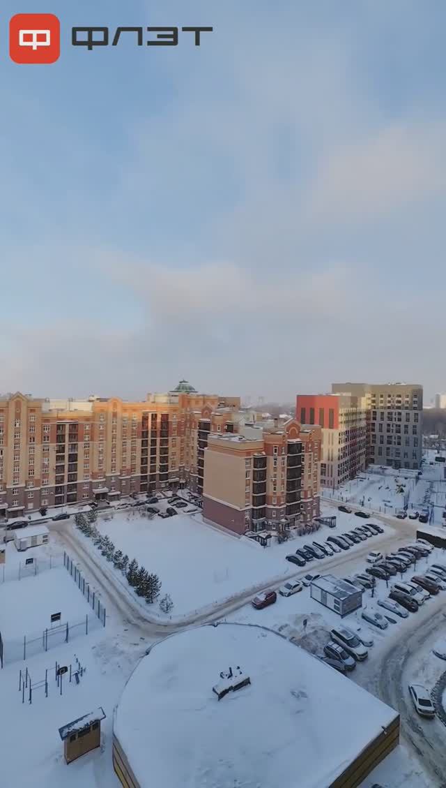 Трёхкомнатная квартира 86 кв.м. в Казани. Риэлтор Лабунский. Недвижимость @anflatkz