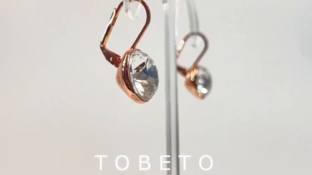 Сережки бижутерия женские с крупными  камнями.