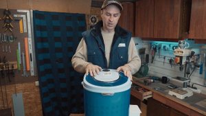 Перосъёмная машинка в подарок от Подписчика или перощипательная машина из стиральной машины.