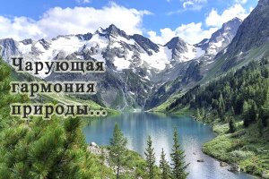 Чарующая гармония природы...