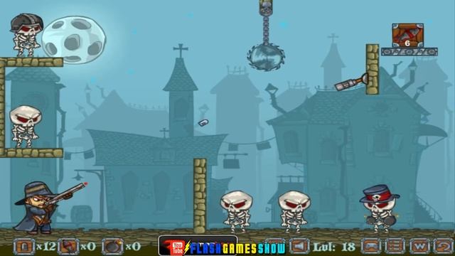 Van Helsing Vs Skeletons 2 Full Game Walkthrough All Levels смотреть онлайн