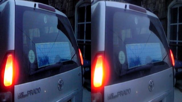 HTC EVO 3D Toyota Prado Sticker Rear Window смотреть онлайн