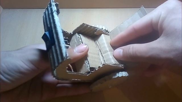 Как сделать трёхколесную машину из картона? смотреть онлайн