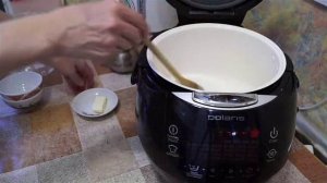 Домашние видео-рецепты - кукурузно-манная каша в мультиварке