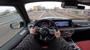 The New Mercedes AMG G63 G Class 2024 Test Drive