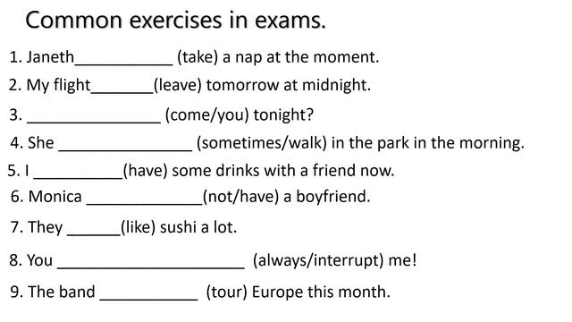 Present simple vs Present Continuous third video, Presente simple vs Presente continuo tercer video смотреть онлайн