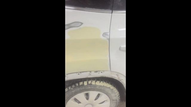 Ремонт и покраска крыла Skoda смотреть онлайн