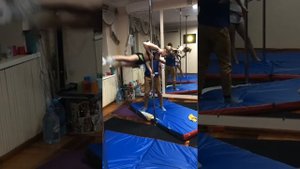 тренировка дети pole sport kids | pole kids Kristian Lebedev