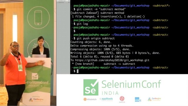 Git workshop from the scratch by Pooja Shah & Akshay Goel #SeConfIndia смотреть онлайн