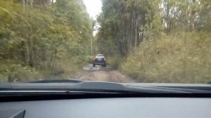 Mitsubishi Outlander XL на бездорожье