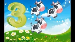 Считаем до 5. Считалка. Учимся считать от 1 до 5.