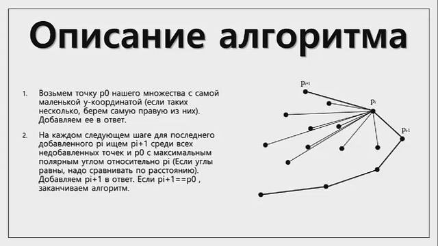 Построение выпуклой оболочки|Graham Algorithm,Jarvis Algorithm,Chan Algorithm