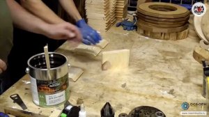 Брашировка  и отделка беседки