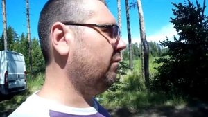 Голубое озеро в Золотово