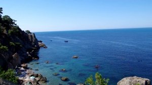 Мыс Айя. Вид сверху на "Командирский пляж". (20.07.2013)