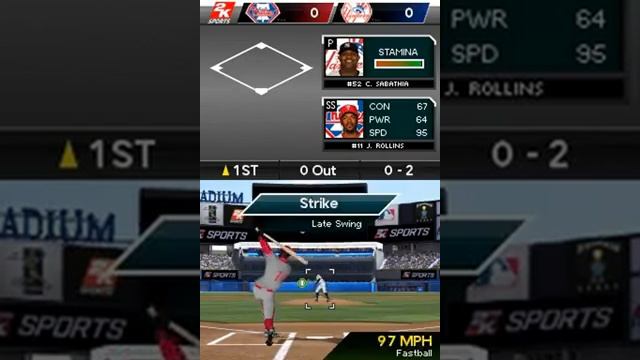 Major League Baseball 2K10 • NDS Gameplay