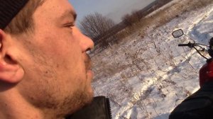 Добыча металла зимой!