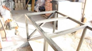 СТРОИТЕЛЬСТВО АКВАРИУМА #1800литров! ч4. Металлокаркас. Тумба, которая должна выдержать 3 тонны!