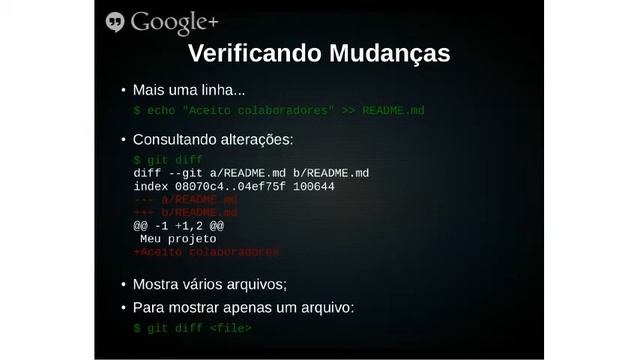 Criandeiros 11/07/2013: Introdução ao Git смотреть онлайн