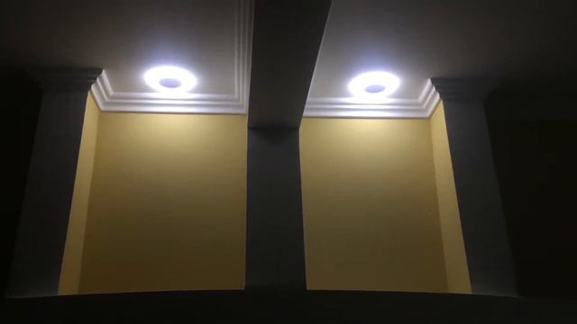 Обзор Led панели 6 w, три вида света(холодный, теплый, синий) смотреть онлайн