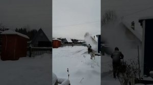 Снегоуборочная машина патриот 7.8 л.с