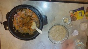 Плов со свининой в мультиварке