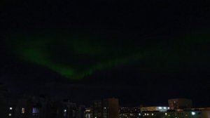 Северное сияние в Мурманске