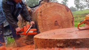 Husqvarna 365 sp VS Huztl 52mm Big Bore.