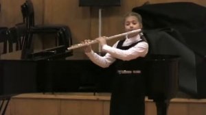 Glazunov A.K.- Waltz- Yakovleva Elizaveta flute St-Peterburg