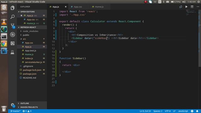 Reactjs 16 tutorial #28 Composition vs Inheritance смотреть онлайн
