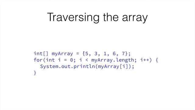 Computer Science for Everyone - 48 - Iterating through Arrays with Java