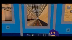 Поездка на метро паке Ёж-3 в майнкрафте ( Арбатско-Покровская линия в майнкрафте )