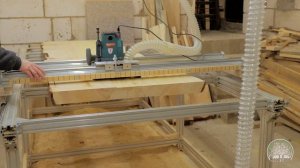 Калибровка слэба шириной 90 см на станке для калибровки слэбов v2.