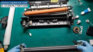 SAMSUNG Copier SL k4250 K4300 K4350 FUSER REPAIR 삼성정착기 수리 교체 방법