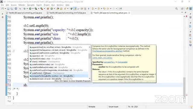 String Handling in Java || Session-16 || By Hari krishna смотреть онлайн