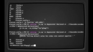 Installing FFMPEG 2.9 on Linux from source