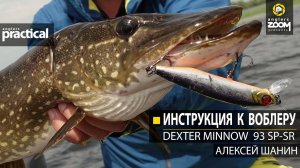 Инструкция к воблеру: Dexter Minnow 93 SP-SR.