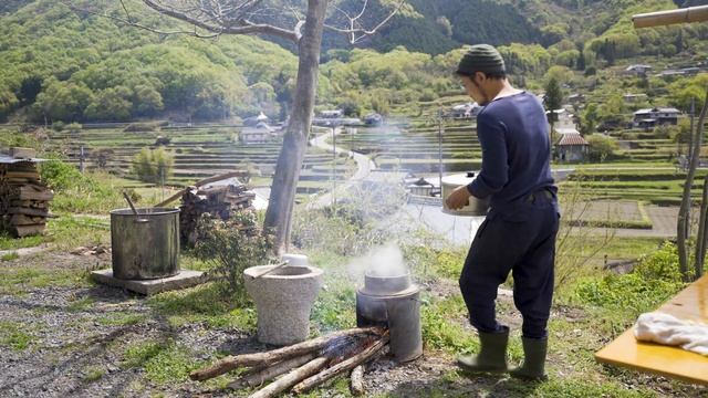 移住暮らしのとある1日-お餅つきと田舎の日常 смотреть онлайн