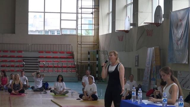 Татьяна Рудковская. Кишинёв - 17.06.18 - мастер-класс по хатха-йоге. смотреть онлайн
