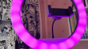 ОБЗОР НА КОЛЬЦЕВУЮ ЛАМПУ *собираю без инструкции*💡Ring lamp review 🪔 Как собрать кольцевую лампу?