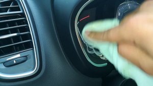 Полировка пластика приборной панели Рено Сценик 4