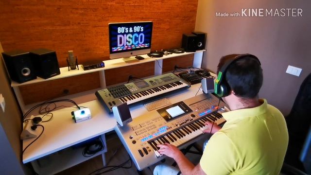 Хиты 80-х/90-х на синтезаторе Ямаха смотреть онлайн