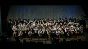 Самый большой оркестр балалаечников