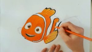 Drawing Nemo from Finding Dory/Finding Nemo