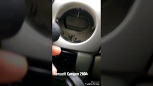 Как снять дефлектор воздуховода Renault Kango