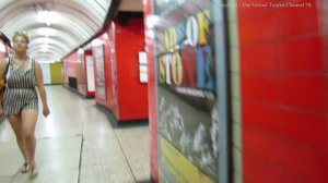 Walk Around Baker Street Tube Station in London