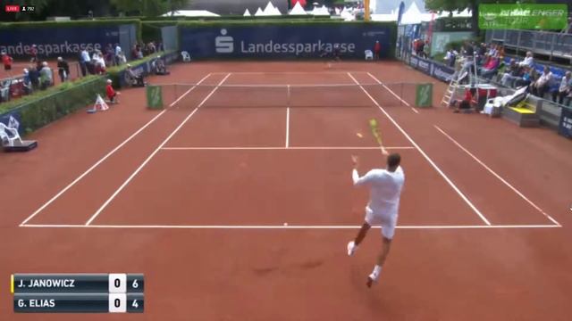 SPARKASSEN OPEN BRAUNCHWEIG 2017: JERZY JANOWICZ - GASTAO ELIAS SKRÓT MECZU смотреть онлайн
