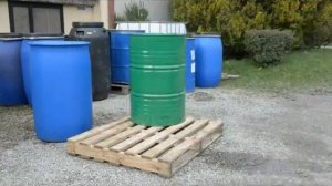 VEAB BS88 MI - захваты для вилочного погрузчика на одну бочку