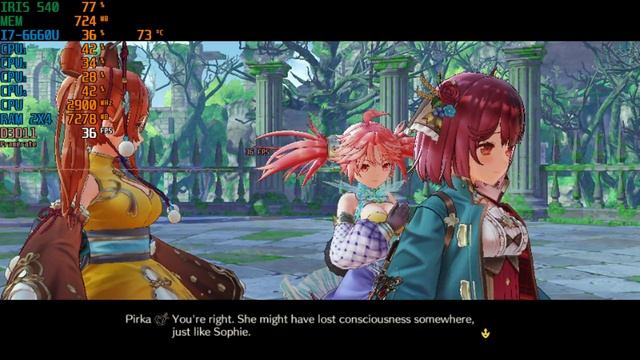Atelier Sophie 2: The Alchemist of the Mysterious Dream Intel IRIS 540(Low End Pc) смотреть онлайн