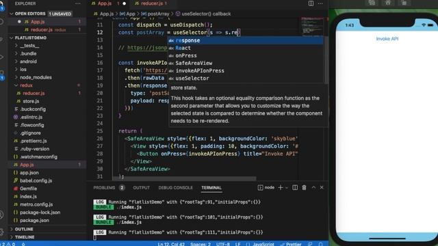 Fetch and Store API values using Redux.  React Native Tamil. PART 18